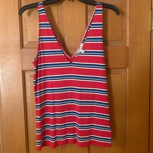 Red white and blue tank top